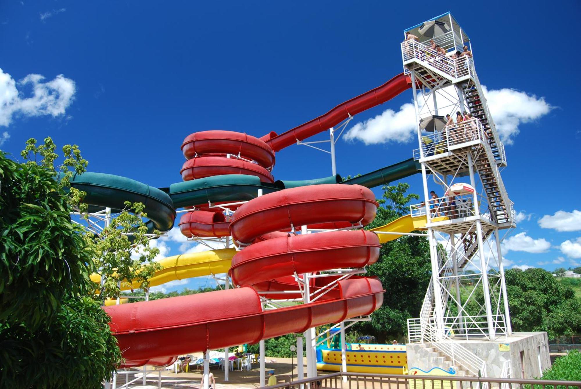 Spazzio Diroma Com Acesso Ao Acqua Park, Splash E Slide Caldas Novas Exterior foto