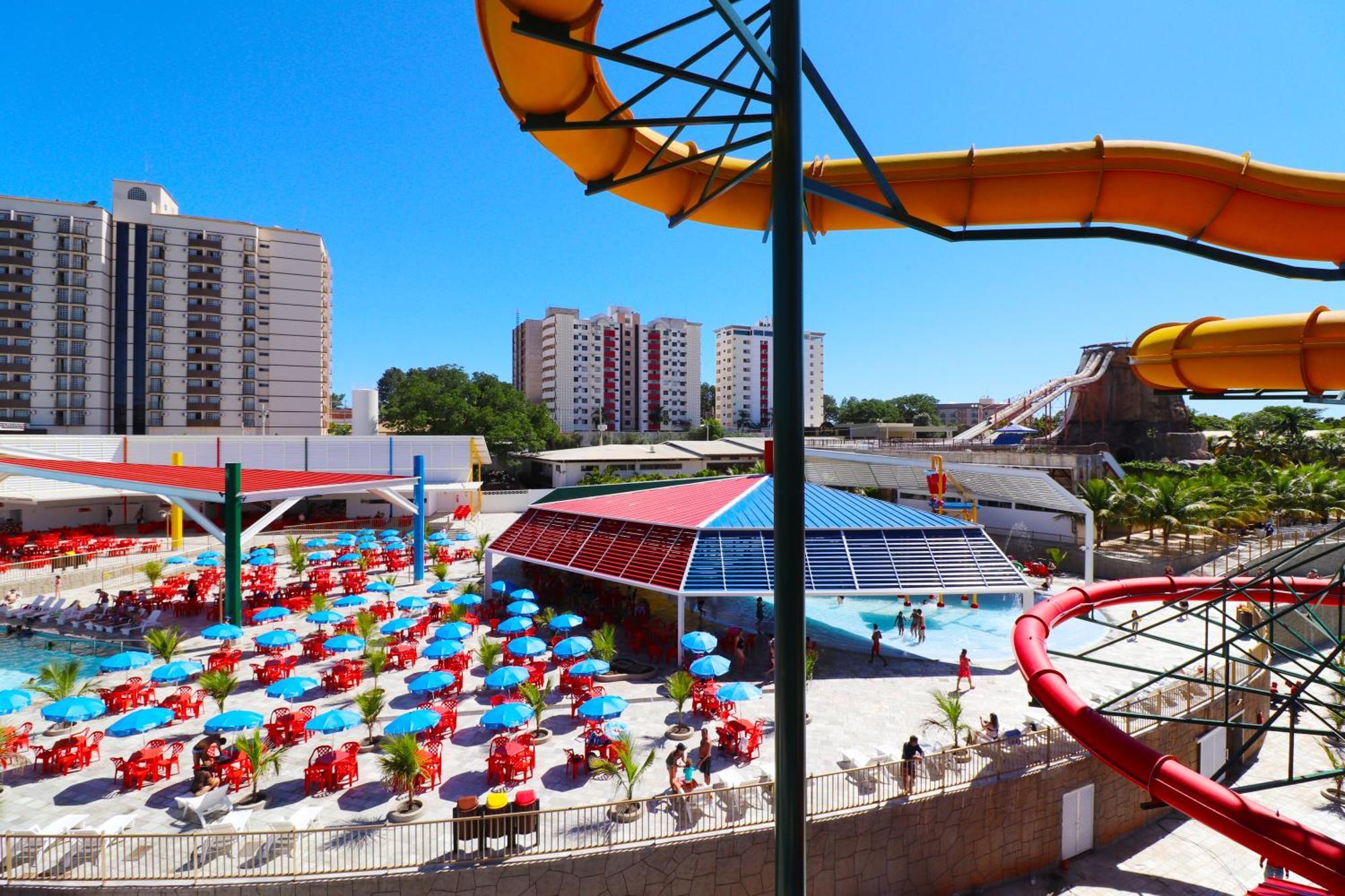 Spazzio Diroma Com Acesso Ao Acqua Park, Splash E Slide Caldas Novas Exterior foto
