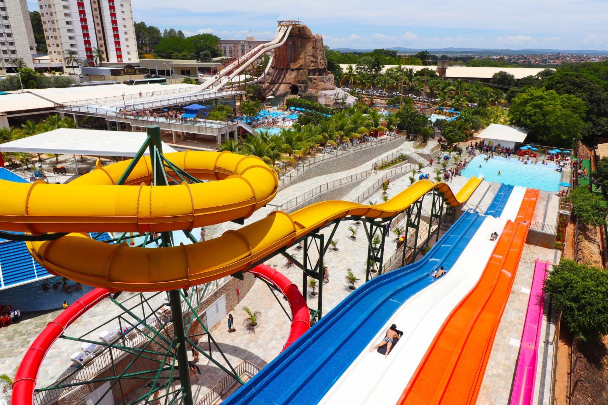 Spazzio Diroma Com Acesso Ao Acqua Park, Splash E Slide Caldas Novas Exterior foto